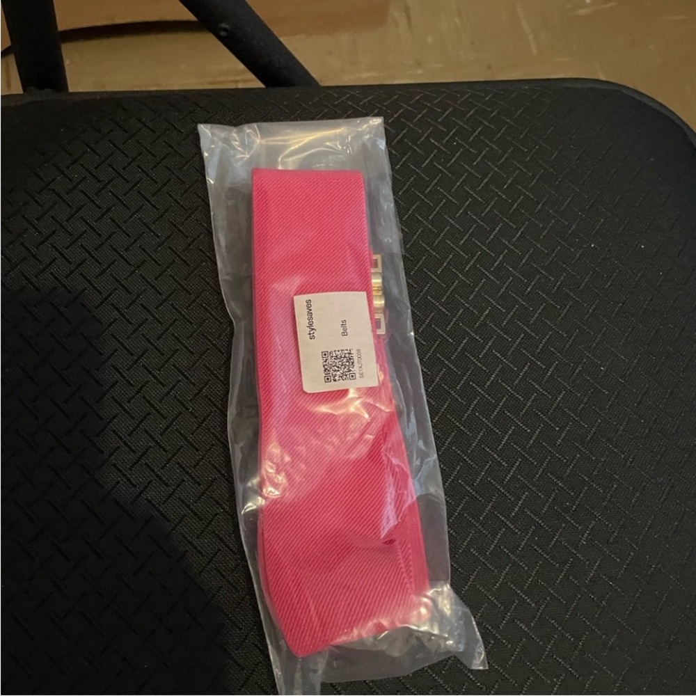 Vibrant Pink Waist Belt